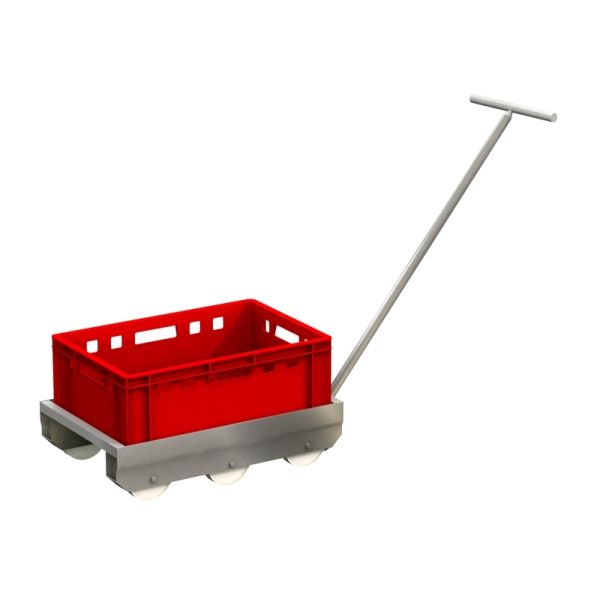 Ziehdeichsel für Transportrollis